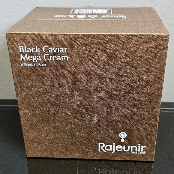 RAJEUNIR BLACK CAVIAR MEGA CREAM - 1.75 fl oz \ 50 ml - BRAND NEW - SEALED - Picture 3 of 9